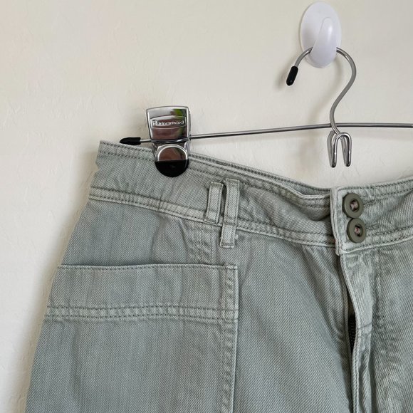 Anthropologie Green Wilder Utility Shorts Size 28 - Picture 6 of 10